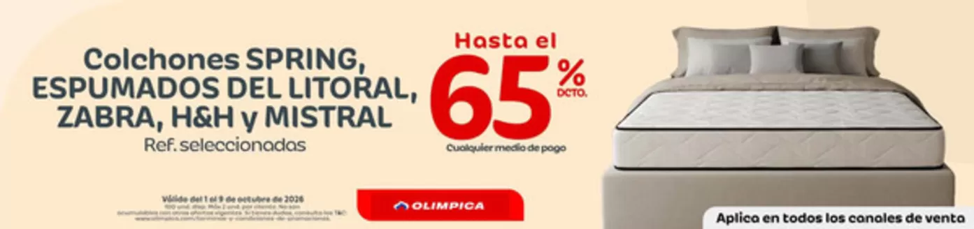 Catálogo Olímpica | Ofertas Especiales | 2026-10-05T00:00:00.000Z - 2026-10-31T00:00:00.000Z
