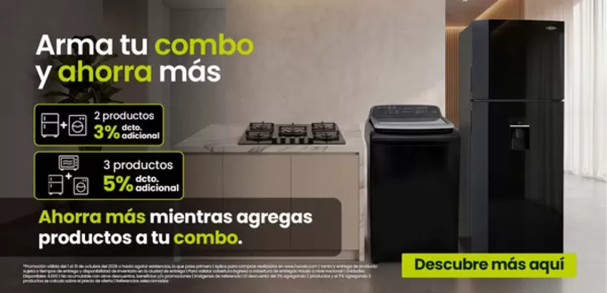 Catálogo Haceb | Nuestras mejores gangas | 2026-10-01T00:00:00.000Z - 2026-10-31T00:00:00.000Z