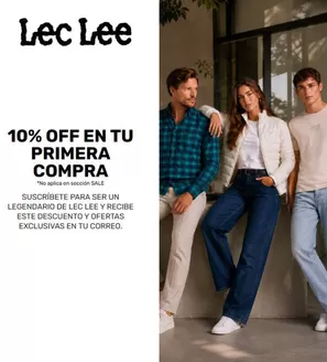 Catálogo Lec Lee | 10% de DCTO en tu primera compra | 2026-10-05T00:00:00.000Z - 2026-10-31T00:00:00.000Z