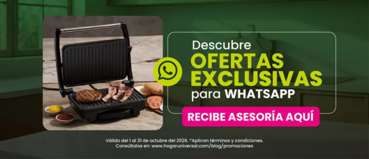Catálogo Hogar Universal | Ofertas especiales para ti | 2026-10-01T00:00:00.000Z - 2026-10-31T00:00:00.000Z