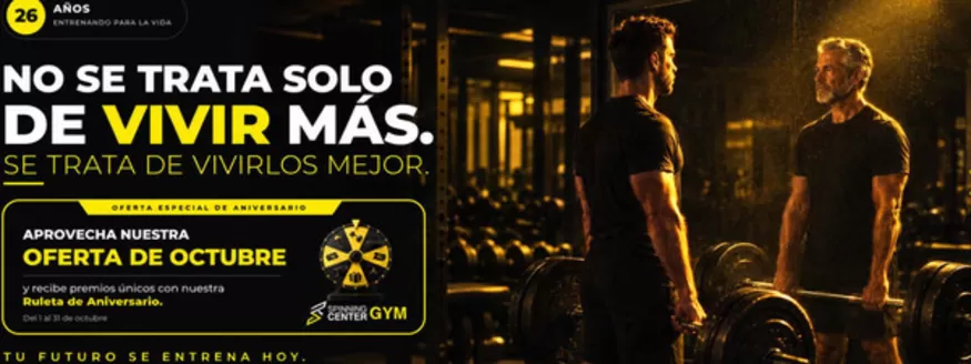 Catálogo Spinning Center | Aprovecha Nuestra Oferta de Octubre | 2026-10-06T00:00:00.000Z - 2026-10-31T00:00:00.000Z