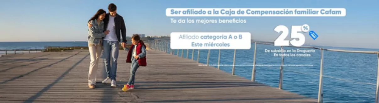 Catálogo Cafam | Ser afiliado a la Caja de Compensación familiar Cafam 25% OFF con Addi | 2026-10-07T00:00:00.000Z - 2026-10-31T00:00:00.000Z