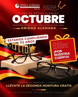 Catálogo Óptica Alemana | Nuestra Promoción Más Icónica del Año Unidad Alemana | 2026-10-07T00:00:00.000Z - 2026-10-31T00:00:00.000Z