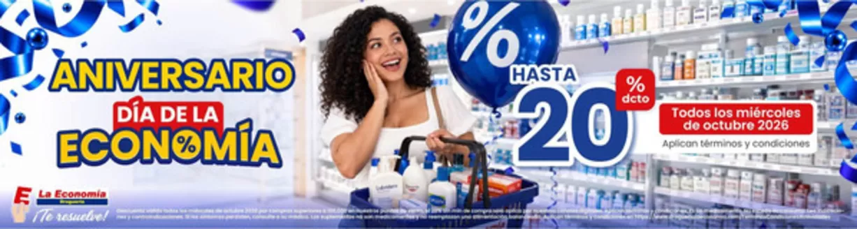 Catálogo Droguería la Economía en Galeras | Ofertas Droguería la Economía | 2026-10-01T00:00:00.000Z - 2026-10-31T00:00:00.000Z