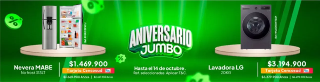 Catálogo Jumbo en Nariño Cundinamarca | Ofertas Jumbo | 2026-10-08T00:00:00.000Z - 2026-10-14T00:00:00.000Z