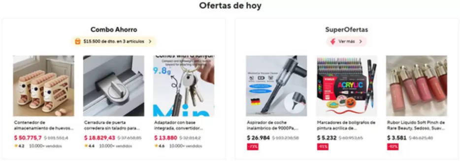 Catálogo Ali Express en Piedras | Ofertas de hoy | 2026-10-09T00:00:00.000Z - 2026-10-09T00:00:00.000Z