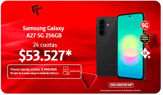 Catálogo Claro en Chigorodó | Gangas y ofertas actuales | 2026-10-10T00:00:00.000Z - 2026-10-24T00:00:00.000Z