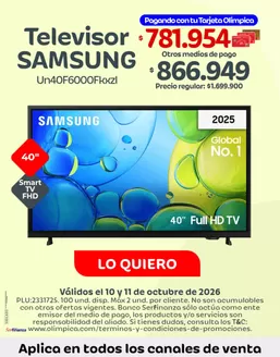 Catálogo Olímpica | Gangas exclusivas | 2026-10-10T00:00:00.000Z - 2026-10-11T00:00:00.000Z