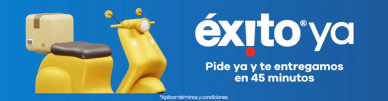 Catálogo Éxito | Ofertas y promociones actuales | 2026-10-11T00:00:00.000Z - 2026-10-25T00:00:00.000Z