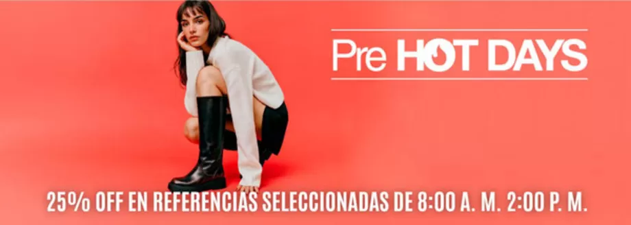 Catálogo Bata |  Pre Hot Days 25% OFF en Ref.Selecci. | 2026-10-12T00:00:00.000Z - 2026-10-18T00:00:00.000Z
