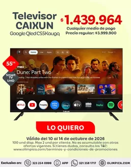 Catálogo Olímpica en Mosquera Cundinamarca | Ofertas principales para ahorradores | 2026-10-10T00:00:00.000Z - 2026-10-14T00:00:00.000Z