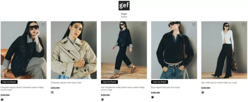 Catálogo Gef | Elige tu estilo | 2026-10-13T00:00:00.000Z - 2026-10-19T00:00:00.000Z