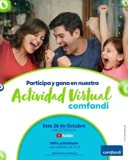 Catálogo Comfandi | Ofertas exclusivas para nuestros clientes | 2026-10-26T00:00:00.000Z - 2026-10-26T00:00:00.000Z