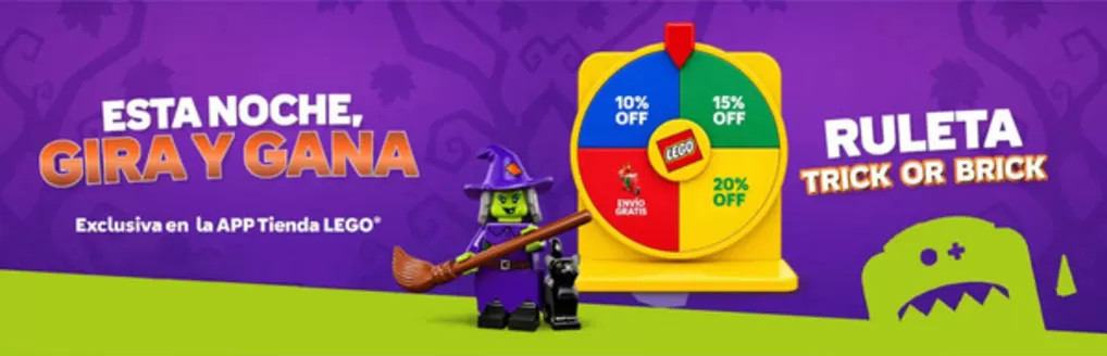 Catálogo LEGO | Ruleta Trick or Brick | 2026-10-14T00:00:00.000Z - 2026-10-31T00:00:00.000Z