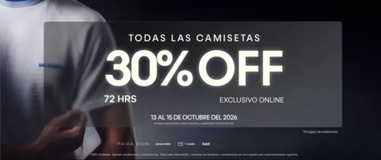Catálogo Quest en Floridablanca | 30%OFF en camisetas | 2026-10-15T00:00:00.000Z - 2026-10-15T00:00:00.000Z