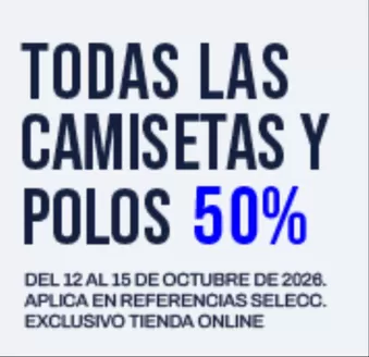 Catálogo Americanino en Floridablanca |  Todas las Camisetas y Polos 50% OFF | 2026-10-15T00:00:00.000Z - 2026-10-15T00:00:00.000Z