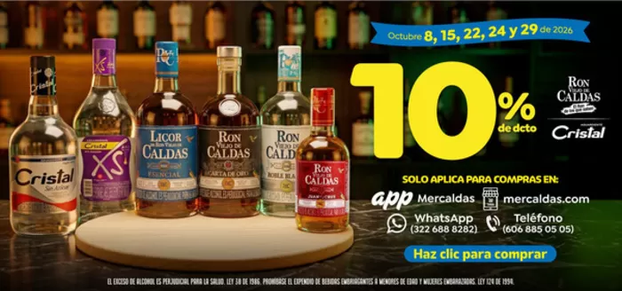 Catálogo Mercaldas en Jamundí | Ofertas principales para todos los clientes | 2026-10-08T00:00:00.000Z - 2026-10-29T00:00:00.000Z