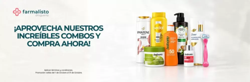 Catálogo Farmalisto | Aprovecha estas ofertas especiales | 2026-10-16T00:00:00.000Z - 2026-10-31T00:00:00.000Z