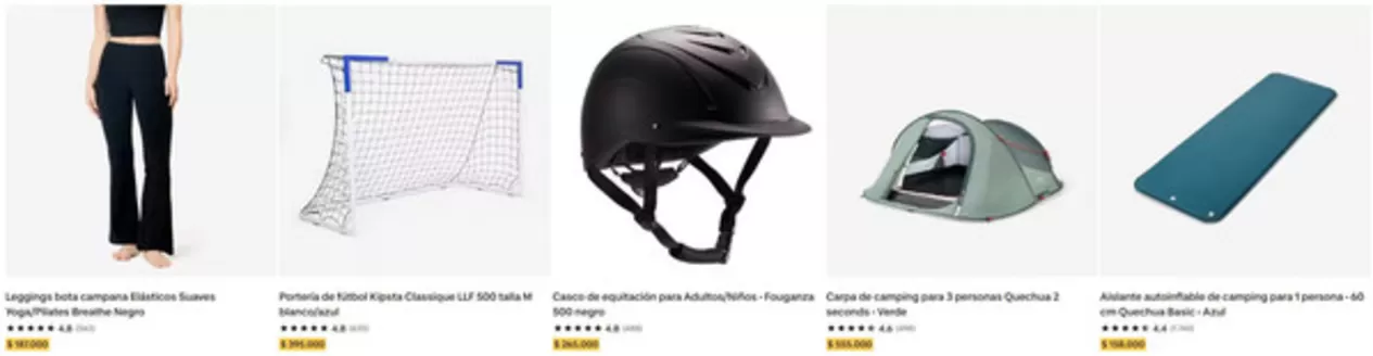 Catálogo Decathlon | Lo más vendidos | 2026-10-16T00:00:00.000Z - 2026-10-26T00:00:00.000Z