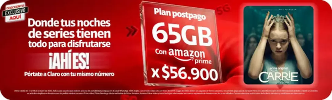 Catálogo Claro en San Bernardo Cundinamarca | Ofertas Claro | 2026-10-13T00:00:00.000Z - 2026-10-18T00:00:00.000Z