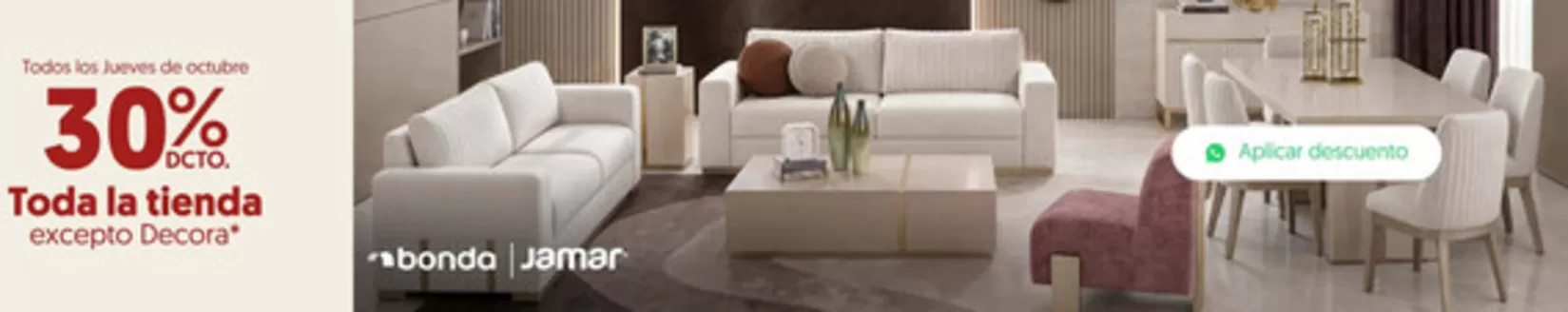 Catálogo Muebles Jamar en Becerril | Ofertas especiales atractivas para todos | 2026-10-02T00:00:00.000Z - 2026-10-30T00:00:00.000Z