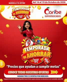 Catálogo Caribe Supermercados | Volante ANT | 2026-10-16T00:00:00.000Z - 2026-10-19T00:00:00.000Z