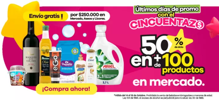 Catálogo Éxito en Elías | Descubre ofertas atractivas | 2026-10-14T00:00:00.000Z - 2026-10-18T00:00:00.000Z