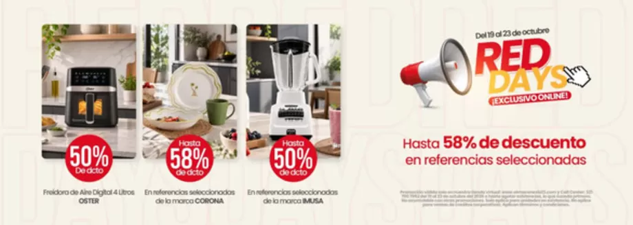 Catálogo Almacenes La 13 | Red Days Hasta 58% OFF | 2026-10-19T00:00:00.000Z - 2026-10-23T00:00:00.000Z