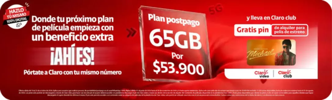 Catálogo Claro en Candelaria Valle del Cauca | Ofertas Claro | 2026-10-19T00:00:00.000Z - 2026-10-25T00:00:00.000Z