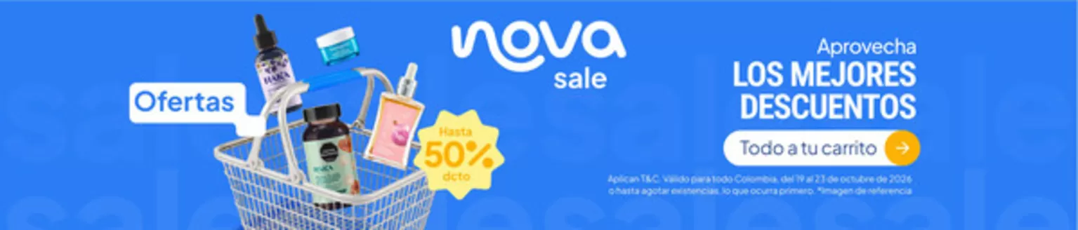 Catálogo Nova Venta en El Carmen de Chucurí | Ofertas Nova Venta | 2026-10-19T00:00:00.000Z - 2026-10-23T00:00:00.000Z