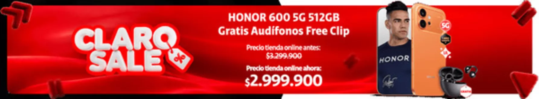 Catálogo Claro en Montelíbano | Ofertas para cazadores de gangas | 2026-10-21T00:00:00.000Z - 2026-11-04T00:00:00.000Z