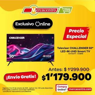 Catálogo MercaCentro en Espinal | Ofertas Mercacentro | 2026-10-14T00:00:00.000Z - 2026-10-31T00:00:00.000Z