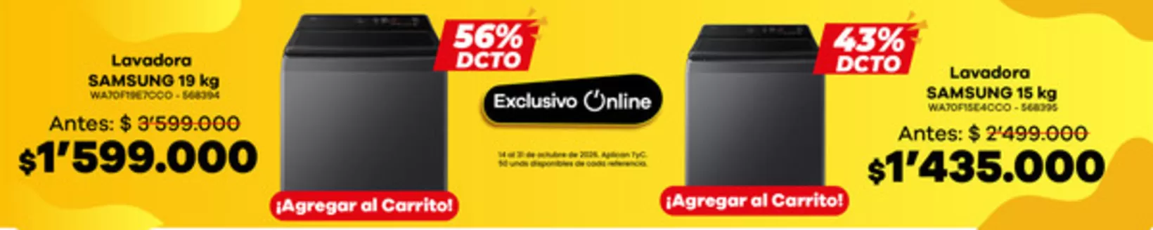 Catálogo MercaCentro | Ofertas y gangas exclusivas | 2026-10-14T00:00:00.000Z - 2026-10-31T00:00:00.000Z