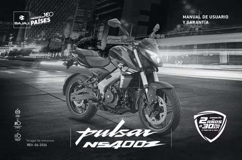 Catálogo Bajaj | Manual pulsar ns400z 2026 | 2026-10-21T00:00:00.000Z - 2026-11-04T00:00:00.000Z
