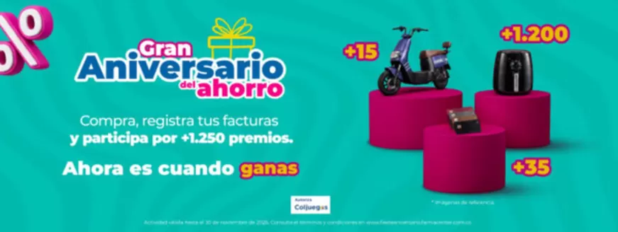 Catálogo Farmacenter | Gran Aniversario del Ahorro | 2026-10-22T00:00:00.000Z - 2026-11-30T00:00:00.000Z