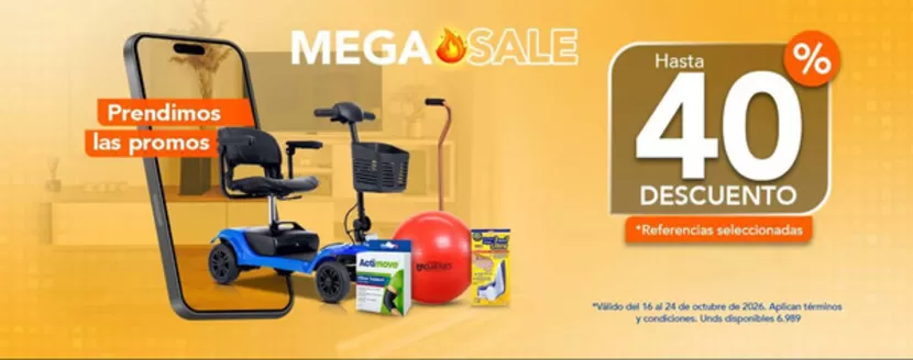 Catálogo Ortopedicos Futuro en Coveñas | Mega Sale 40% OFF en Ref.Selecci., 50% OFF en No-Varix | 2026-10-22T00:00:00.000Z - 2026-10-24T00:00:00.000Z