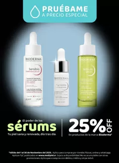 Catálogo MediPiel | 25% OFF En productos de la marca Bioderma* | 2026-10-22T00:00:00.000Z - 2026-11-30T00:00:00.000Z