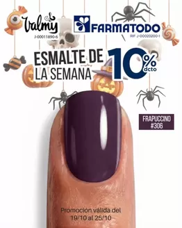 Catálogo Valmy | Tus manos se preparan para Halloween 10% OFF | 2026-10-22T00:00:00.000Z - 2026-10-25T00:00:00.000Z
