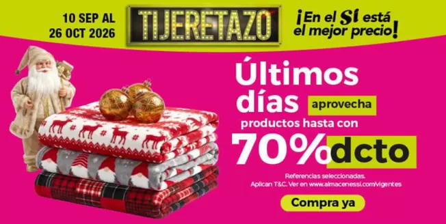 Catálogo Almacenes Sí | Nuevas ofertas para descubrir | 2026-09-10T00:00:00.000Z - 2026-10-26T00:00:00.000Z