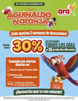 Catálogo Ara en Puerto Lleras | Folleto ahorro s43 | 2026-10-01T00:00:00.000Z - 2026-11-04T00:00:00.000Z