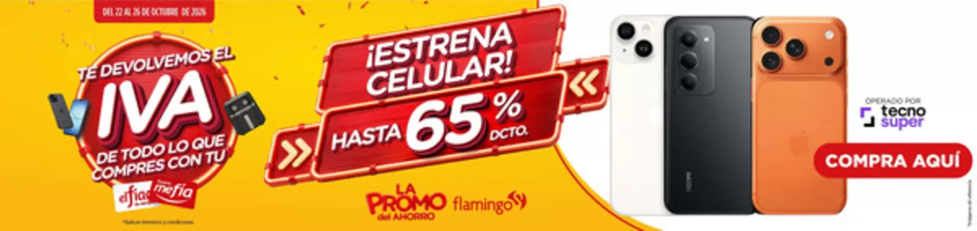 Catálogo Flamingo | Ofertas especiales para ti | 2026-10-22T00:00:00.000Z - 2026-10-26T00:00:00.000Z