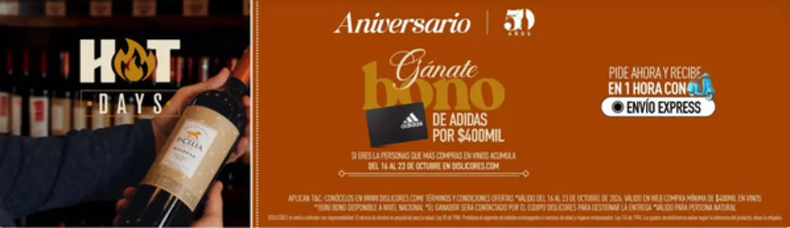 Catálogo Dislicores | Hot Days con Precios Especiales | 2026-10-22T00:00:00.000Z - 2026-10-23T00:00:00.000Z