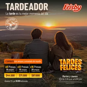 Catálogo Frisby en Medellín | Tardes Felices 2025 | 2025-02-26T00:00:00.000Z - 2025-11-27T00:00:00.000Z