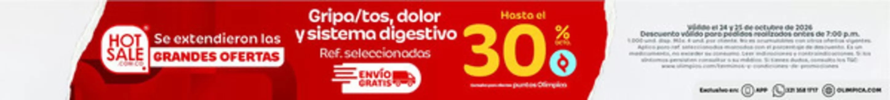 Catálogo Olímpica | Ofertas Olímpica | 2026-10-24T00:00:00.000Z - 2026-10-25T00:00:00.000Z