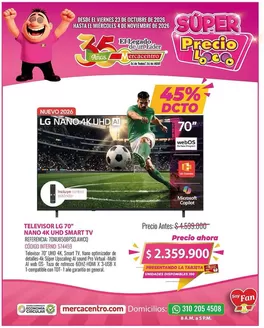 Catálogo MercaCentro | Ofertas principales para ahorradores | 2026-10-23T00:00:00.000Z - 2026-11-04T00:00:00.000Z