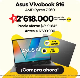 Catálogo Éxito | Gangas exclusivas | 2026-10-22T00:00:00.000Z - 2026-10-31T00:00:00.000Z