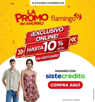 Catálogo Flamingo en Bello | Excelente oferta para todos los clientes | 2026-10-26T00:00:00.000Z - 2026-11-02T00:00:00.000Z