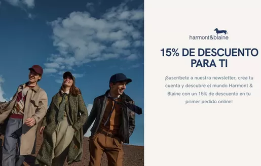 Catálogo Harmont & Blaine | 15% de Descuento para ti | 2026-10-28T00:00:00.000Z - 2026-11-30T00:00:00.000Z