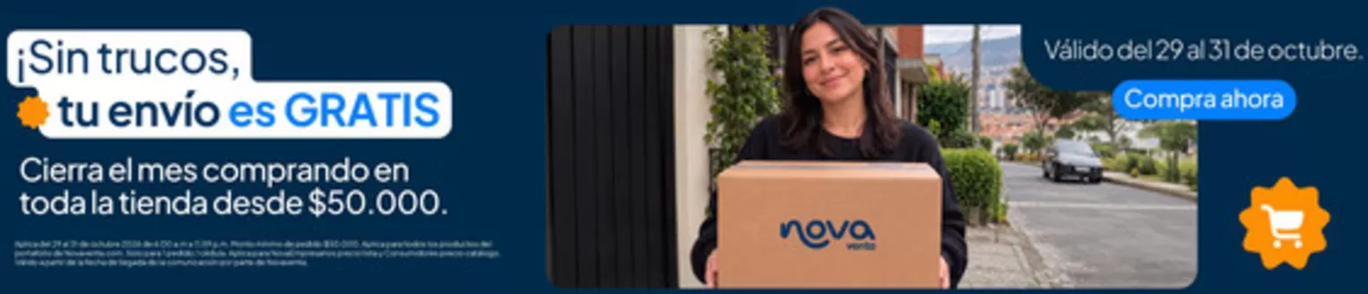 Catálogo Nova Venta en Tinjacá | Ofertas Nova Venta | 2026-10-29T00:00:00.000Z - 2026-10-31T00:00:00.000Z