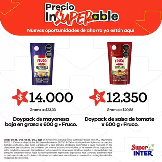 Catálogo Super Inter | Ofertas principales para todos los cazadores de gangas | 2026-10-23T00:00:00.000Z - 2026-12-25T00:00:00.000Z